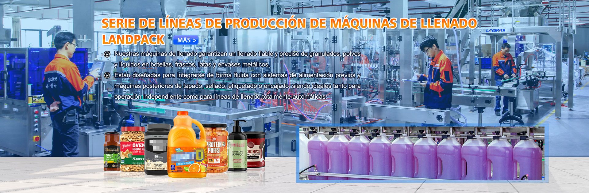 máquina de llenado de líquidos