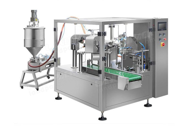 Automatic Liquid Premade Pouch Rotary Packing Machine