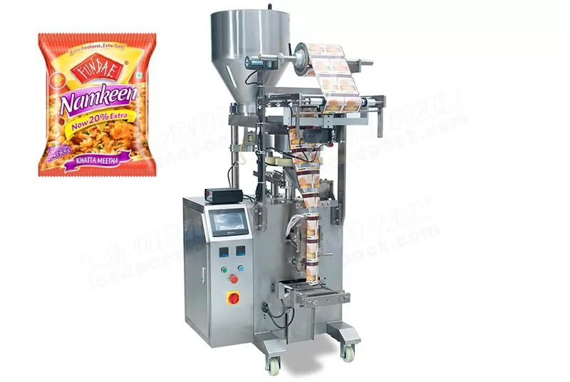 Empaquetadora de chips/ palomitas de maíz/ granulado/ bolsita