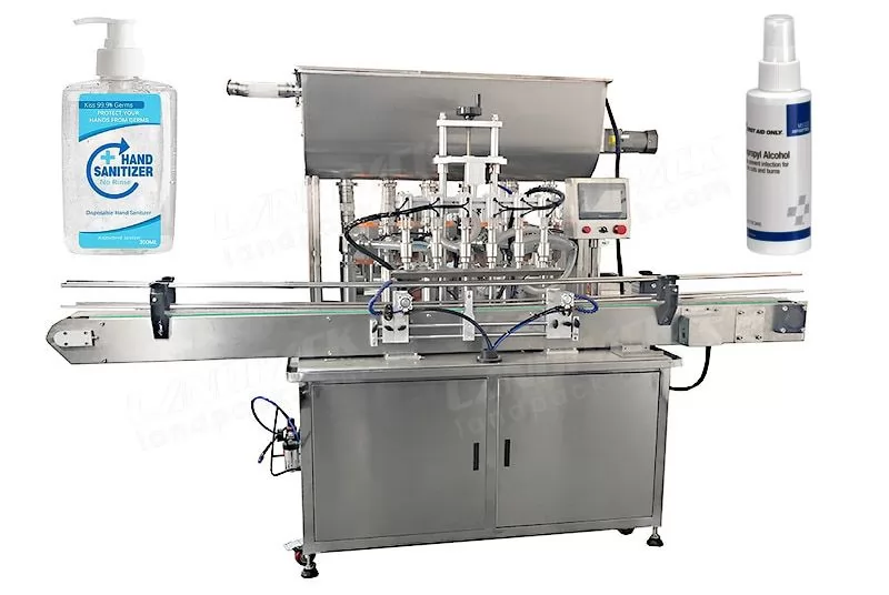 Automatic Disinfectant/ Hand Sanitizer/ Alcohol Liquid Filling Machine