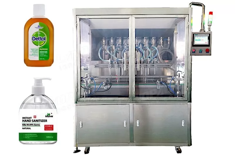 Automatic Servo Piston Type Liquid Bottle Filling Machine