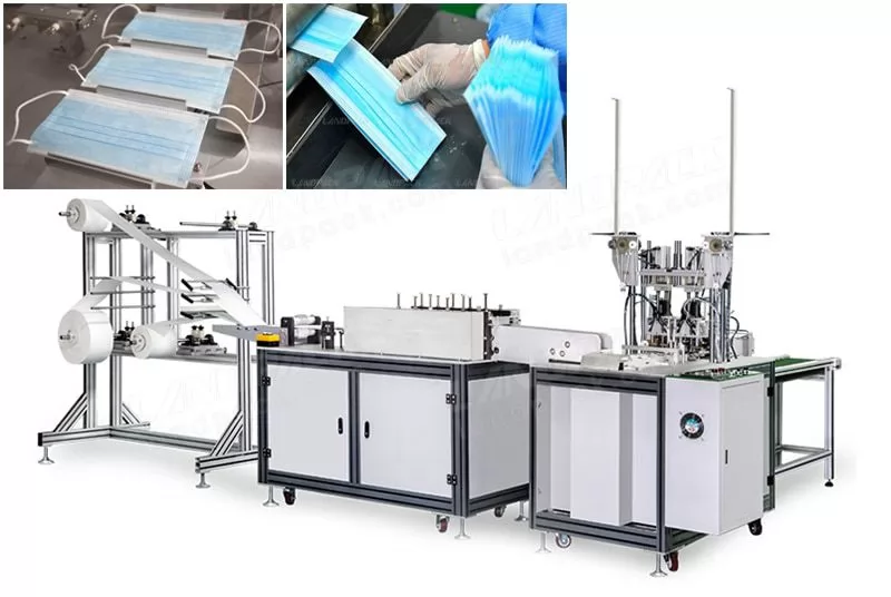 Full Automatic 3 Ply Medical Face Masк Making Machine