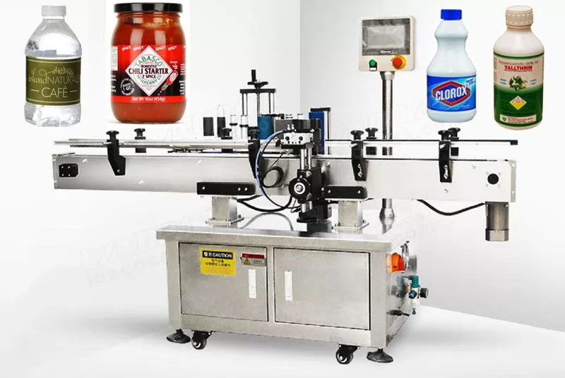 automatic bottle labeling machine