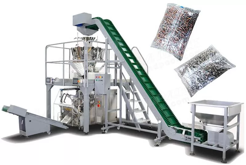 Automatic Fastener Weighing And Pouch Packing Machine.