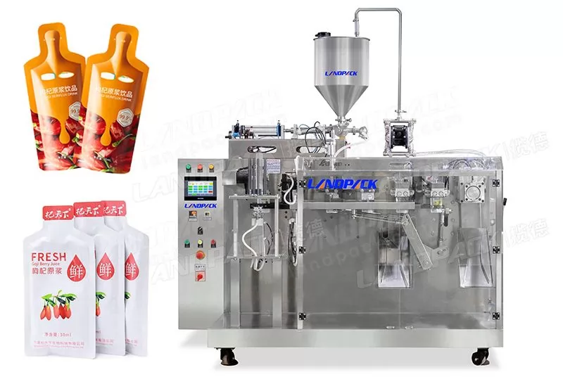 Máquina automática Doypack de jugos y bebidas de frutas