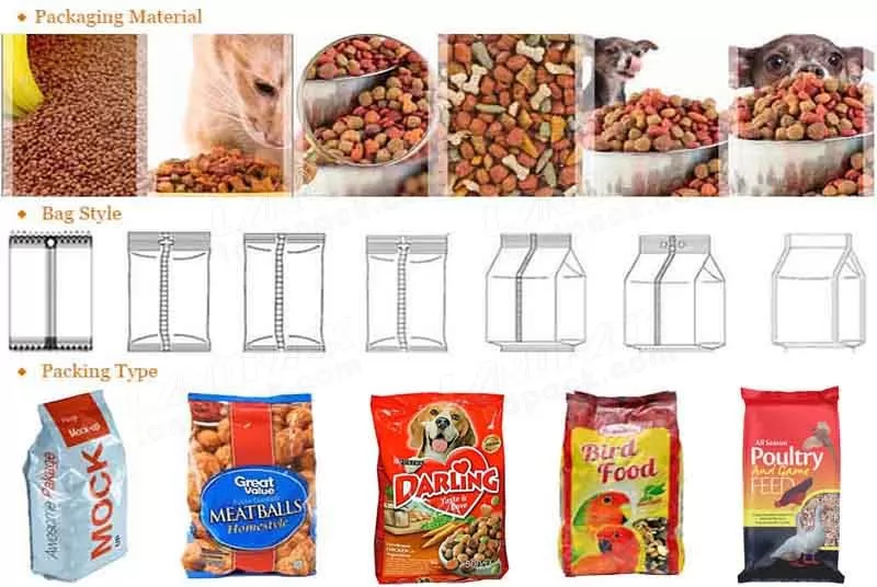 packaging machines for pet food