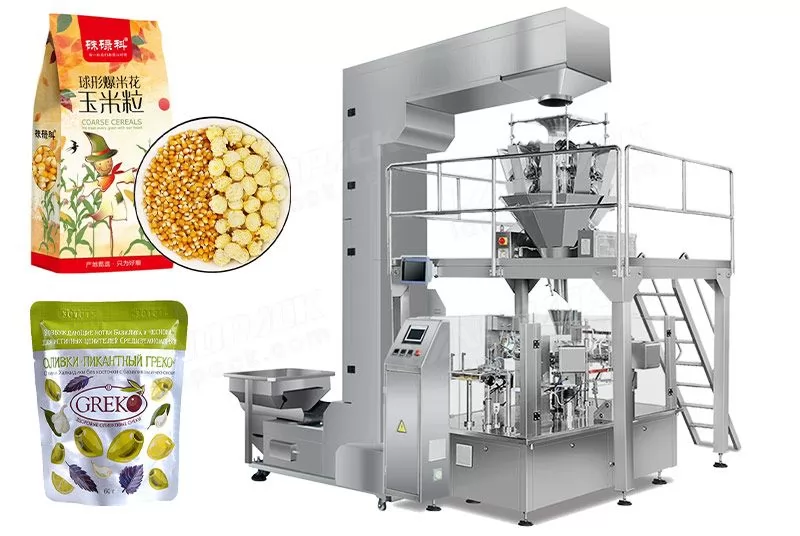 Automatic Popcorn Premade Pouch Packing Machine LD-8200A