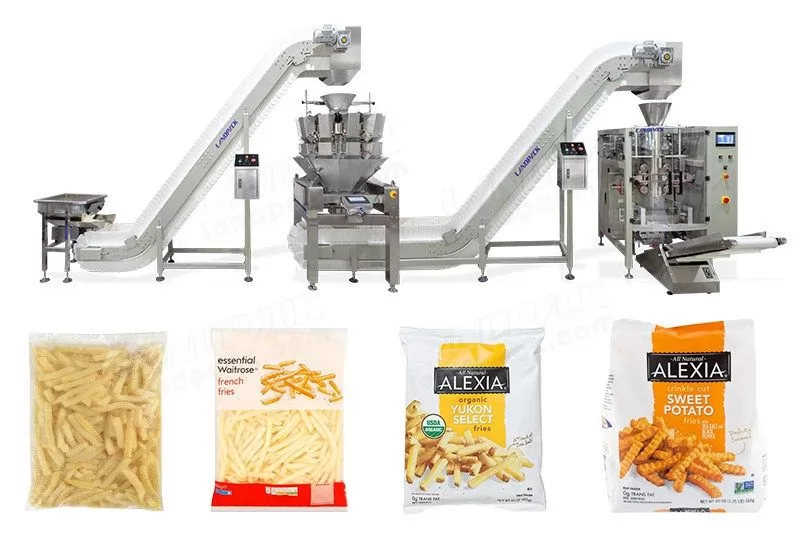 Customized Frozen Food Packaging Machine Is Suitable For Sticky Food