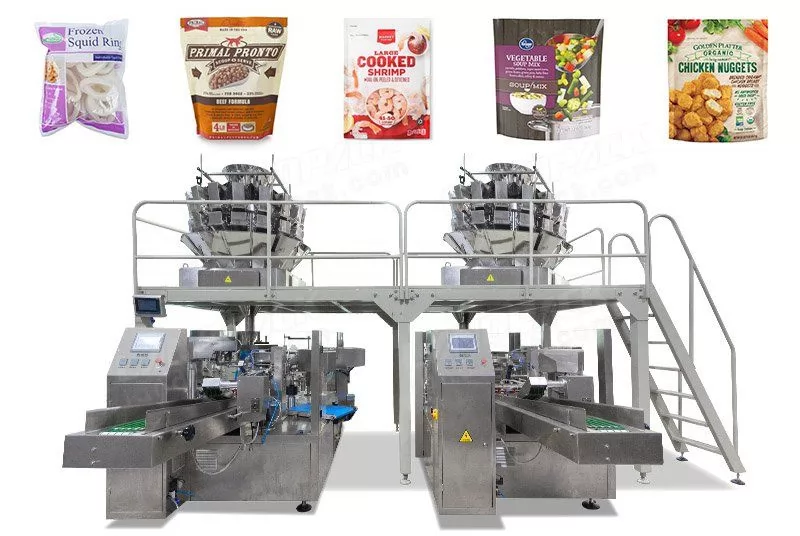 Automatic Frozen Food Doypack Machine LD-8200A-2