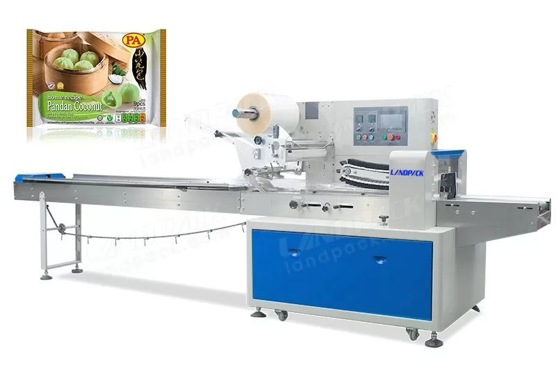Automatic Horizontal Flow Wrap Machine With Tray LP-600