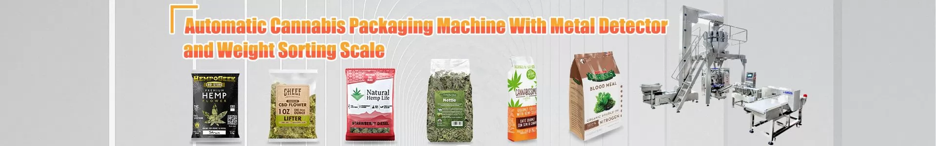 Máquina de envasado de cannabis