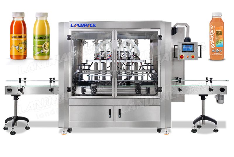 Máquina llenadora de jugo completamente automática