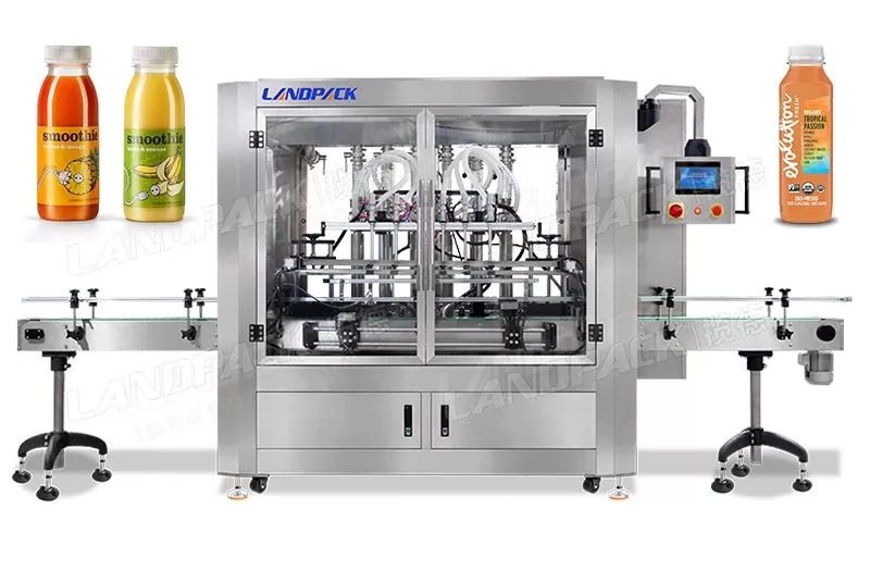 Máquina llenadora de jugo completamente automática