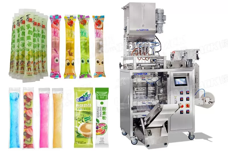 Automatic 4 Multi-Lane Sachet Packing Machine Juice Packaging Machine