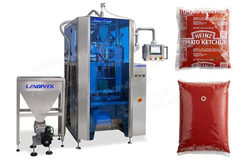 Automatic Pouch Ketchup Soy Sauce Liquid Filling Machine