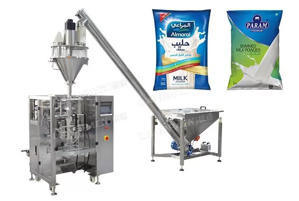 Máquina empacadora de polvo vertical de película de leche de alta calidad