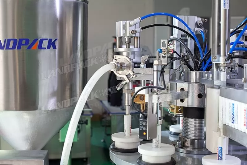 paste tube filling machine