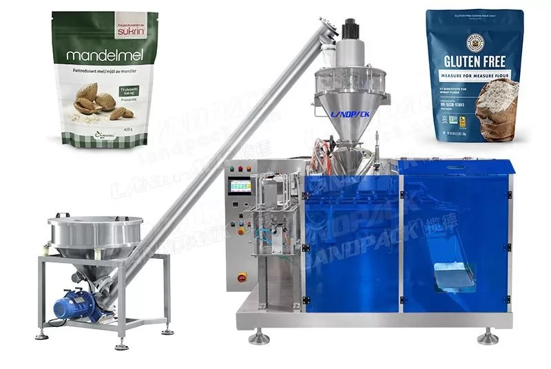 Máquina envasadora de bolsas horizontales en polvo