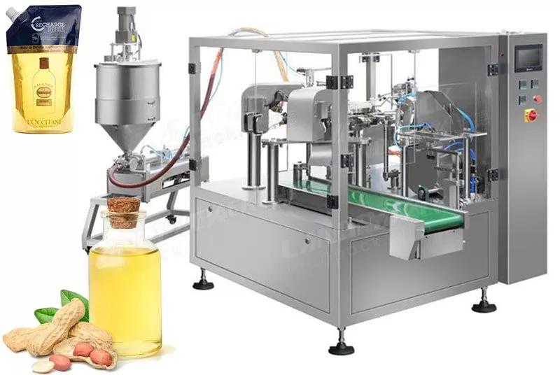 Automatic Edible Oil Premade Pouch Packaging machine