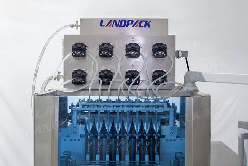 máquina de llenado de bolsitas de líquido