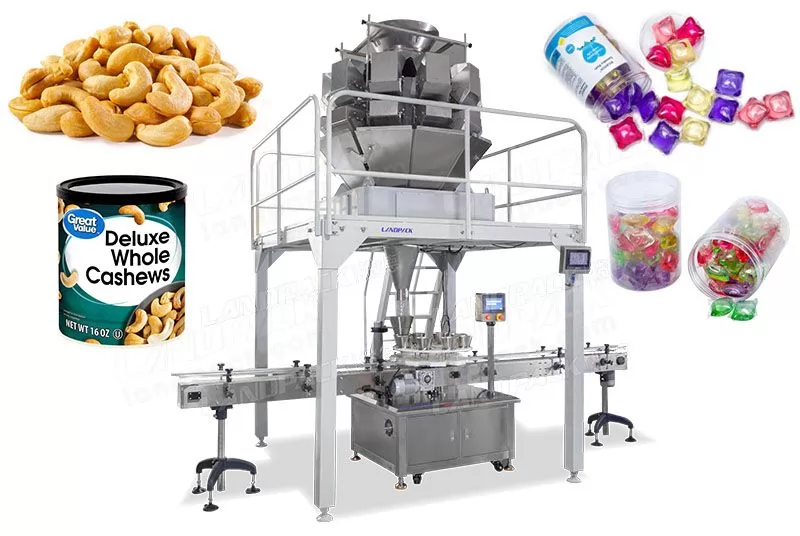 Automatic multihead weigher filling packing machine