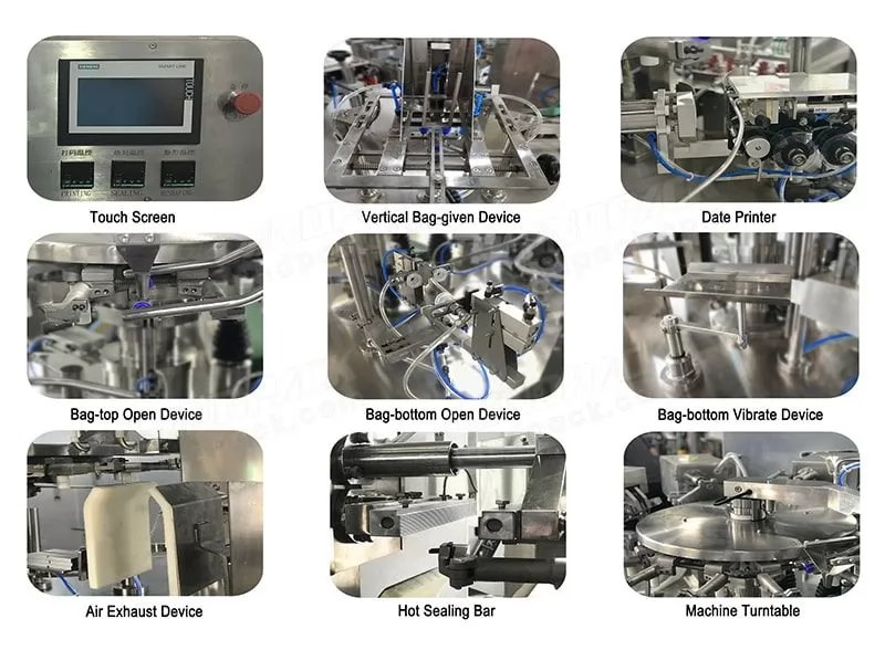 organic plant powder packing machine