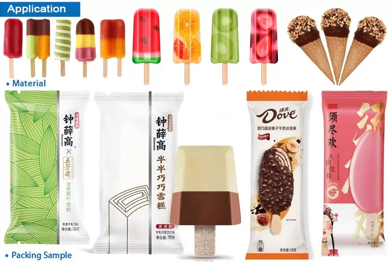 ice pop packaging machine