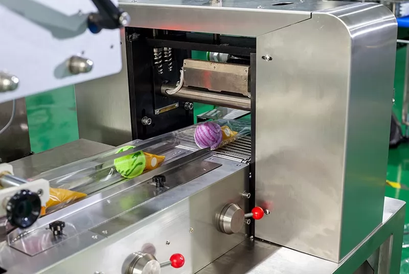 popsicle wrapping machine