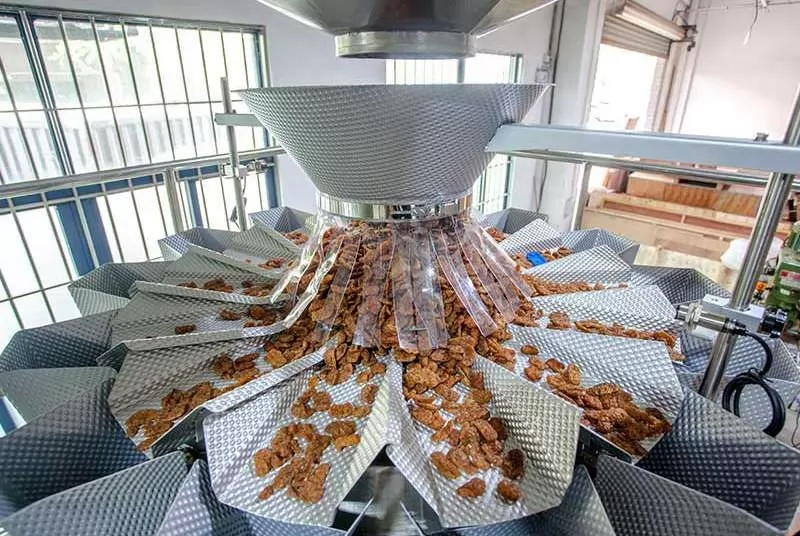 beef jerky packaging machine factory 