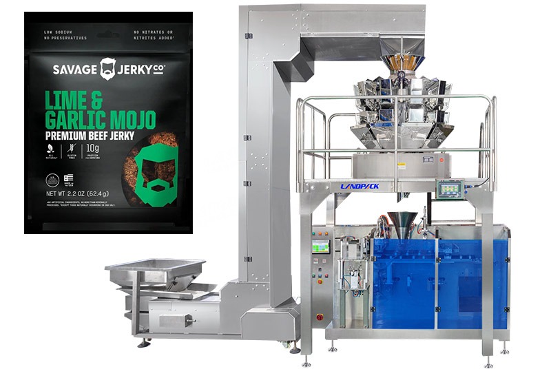 Automatic Beef Jerky Horizontal Pouch Packing Machine