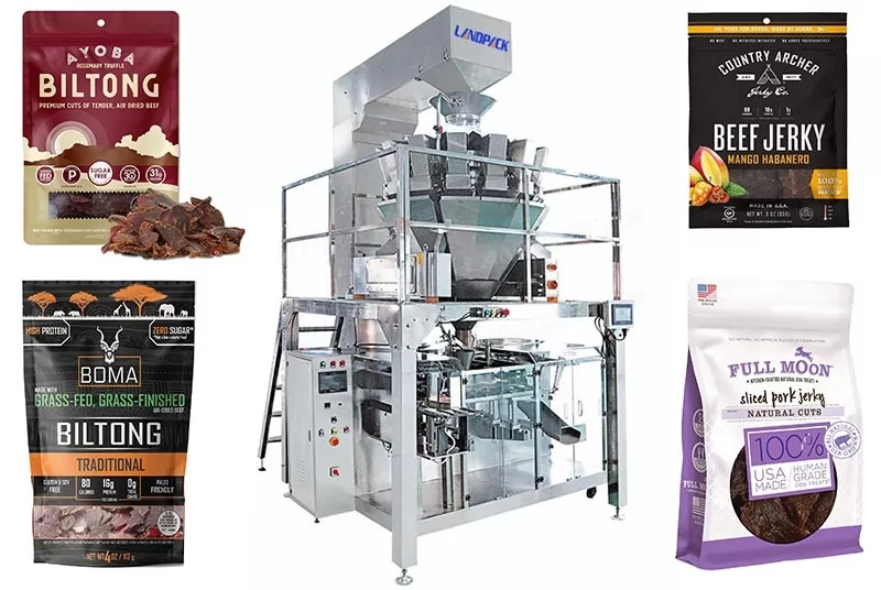 Horizontal Premade Pouch Granule Multihead Weigher Packing Machine