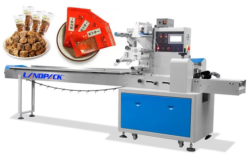 Automatic Horizontal Flow Wrap Machine For Beef Jerky/ Biltiong