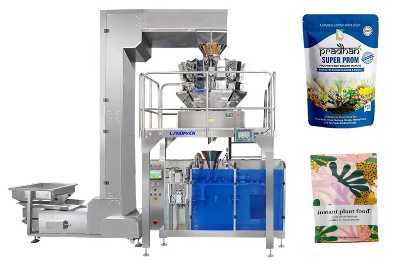 Automatic Fertilizer Premade Pouch Doypack Packing Machine