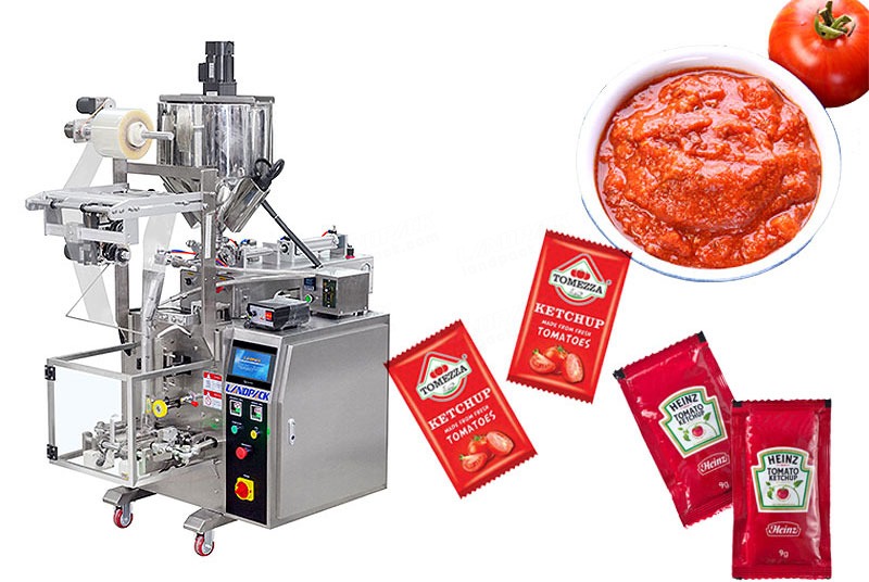 Multifunction Sauce/Ketchup Sided Seal Sachet Packing Machine