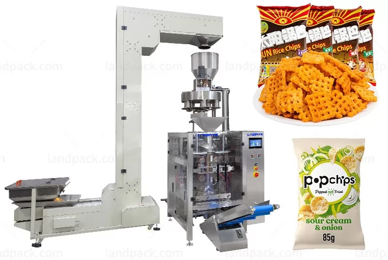 Envasadora de snacks completamente automática (VFFS)