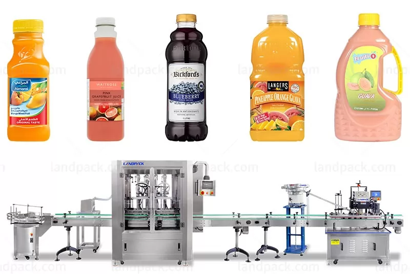 Full Automatic Juice Bottle Filling Machine