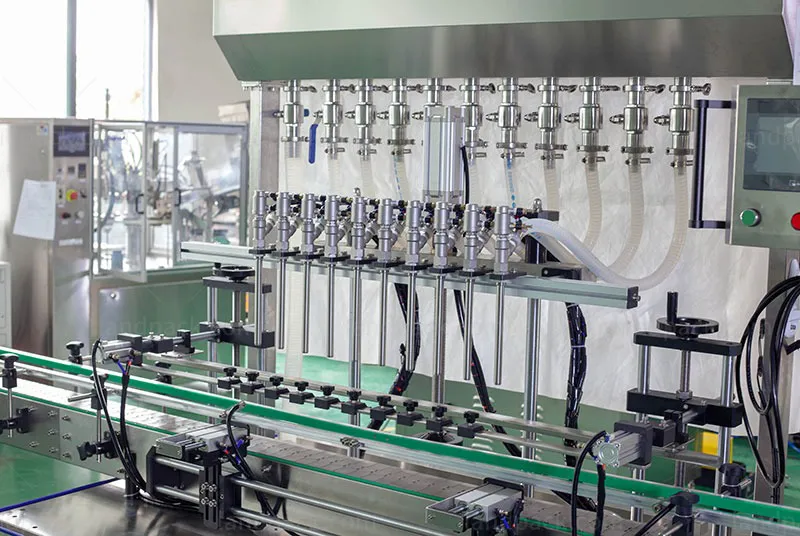 hand sanitiser filling machine