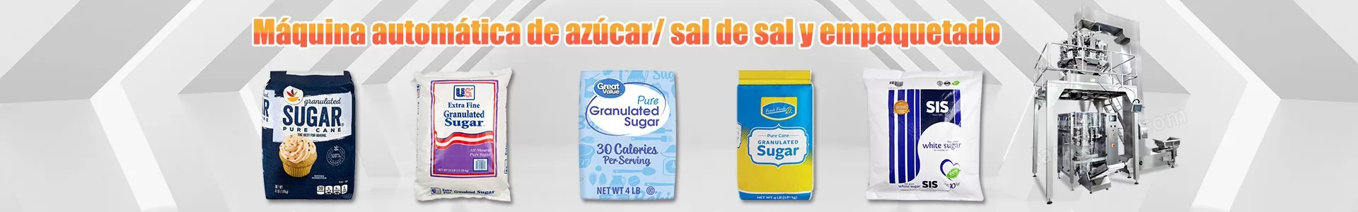 Máquina empacadora de azúcar/sal