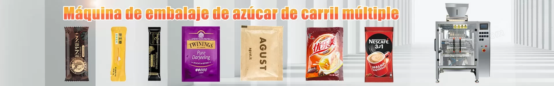 Envasadora de azúcar / sal