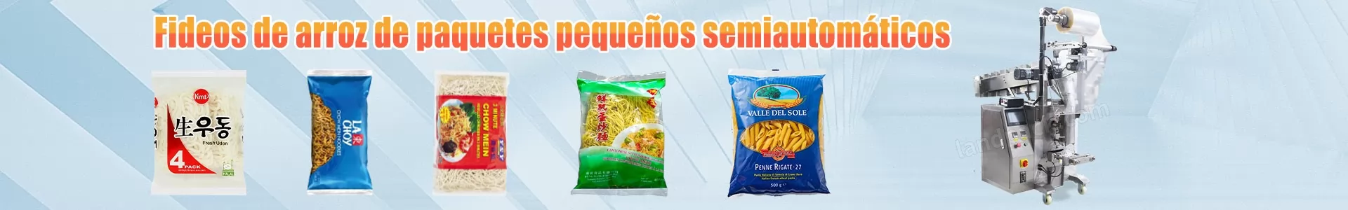 Envasadora de fideos