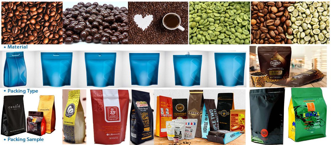 Coffee Beans Rotary Packing Machine For Premade Pouch/ Zipper Pouch Etc.