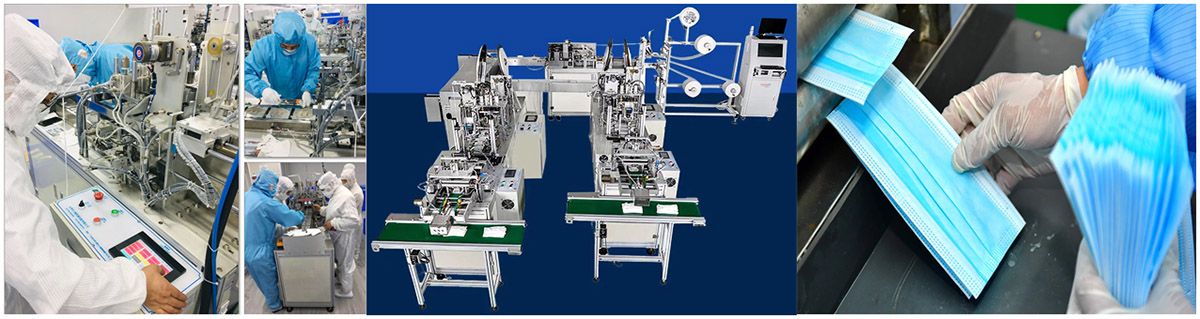 Mask Making Machine, Automatic Mask Producing And Packaging Machine,.