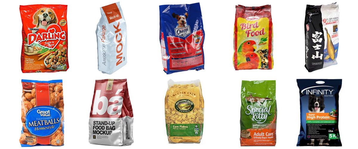 High Speed Pet Food Pouch Weighing And Packing System